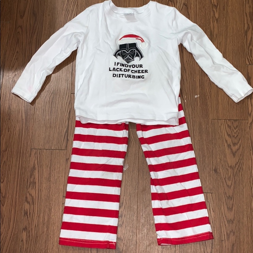 Star Wars 4T Embroidered Christmas outfit